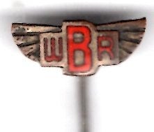 Willem Buitendijk Rijwielen - R.dam W.B.R. speldje ( H_028), Verzenden, Zo goed als nieuw, Transport, Speldje of Pin