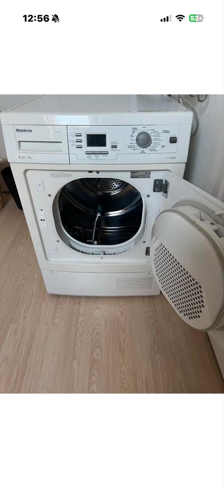 Blomberg A-30% 6kg Condensdroger, Witgoed en Apparatuur, Wasdrogers, Ophalen, Gebruikt, 4 tot 6 kg, 85 tot 90 cm