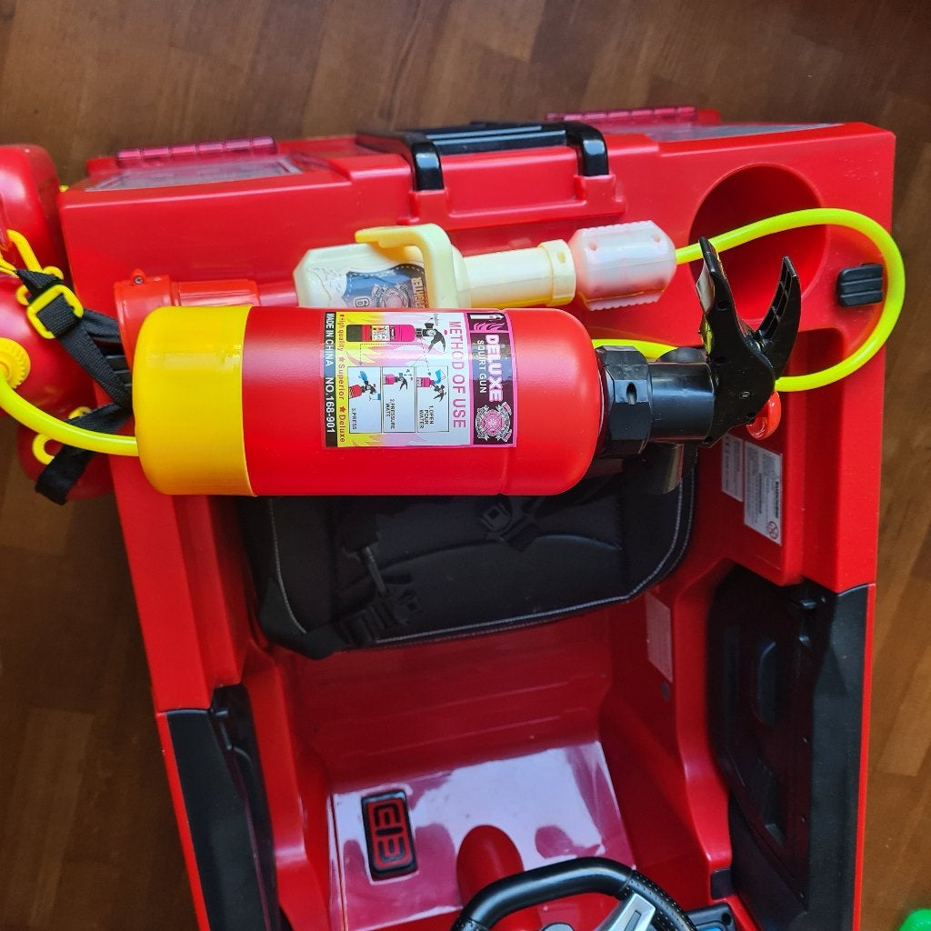 Foto 17 van Grote elektrische brandweerauto met licht en geluid