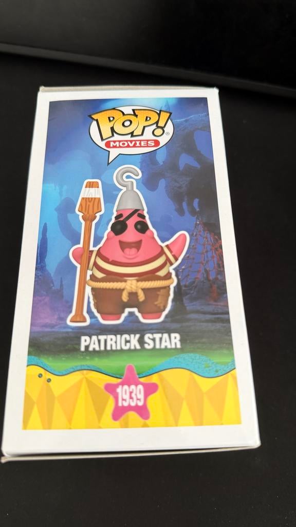 Funko Pop! Patrick Star #1939 Spongebob Movie, Ophalen of Verzenden, Nieuw
