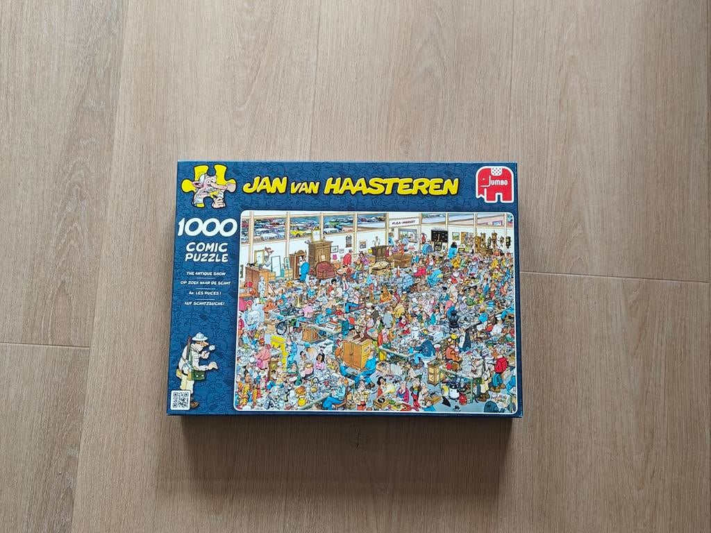 Jan van Haasteren 1000 stukjes stripboek puzzel, Ophalen of Verzenden, 500 t/m 1500 stukjes