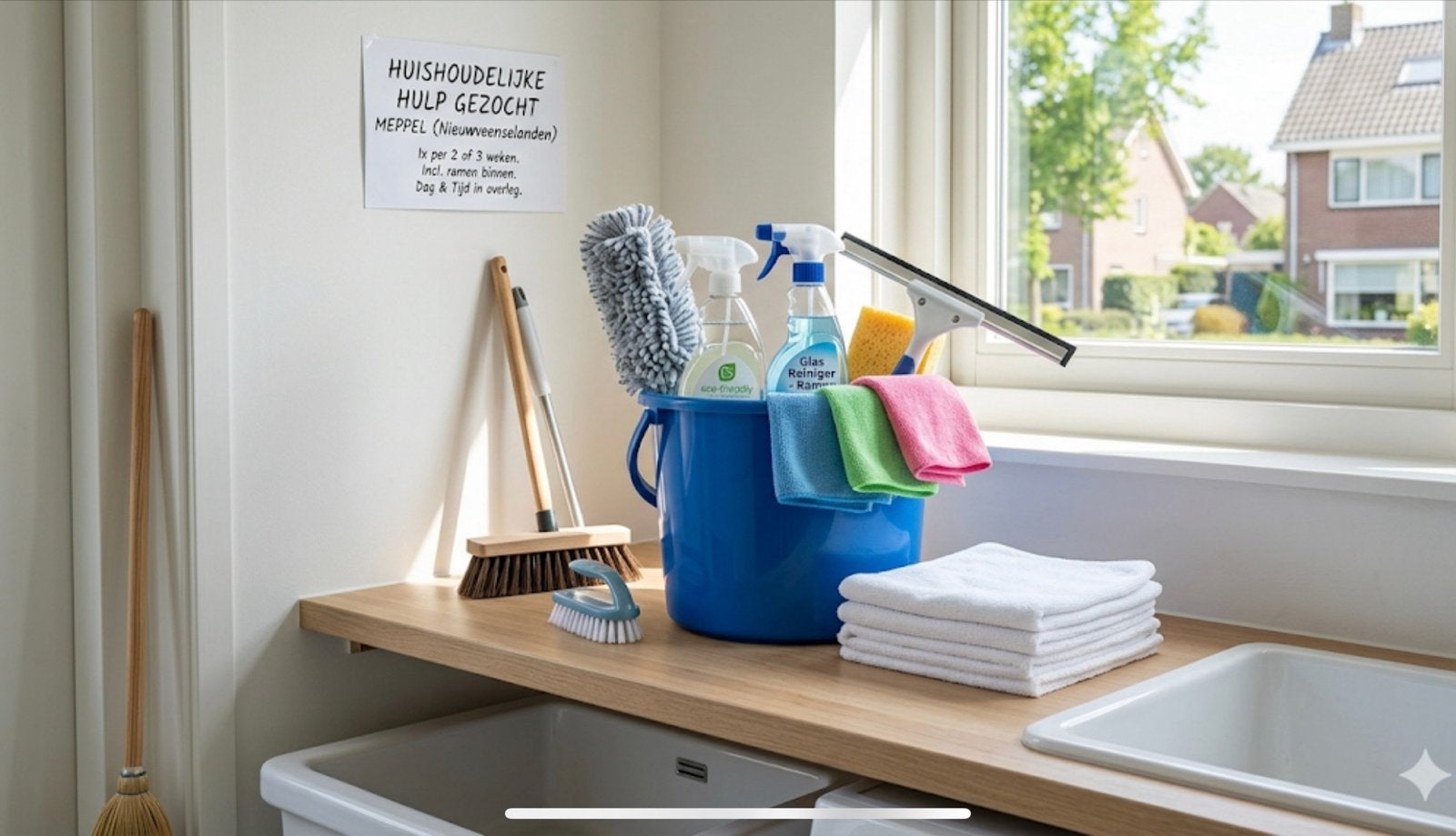 Schoonmaakster Meppel (Nieuwveenselanden – 1x per 2 of 3 wk, Vacatures, Vacatures | Schoonmaak en Facilitaire diensten