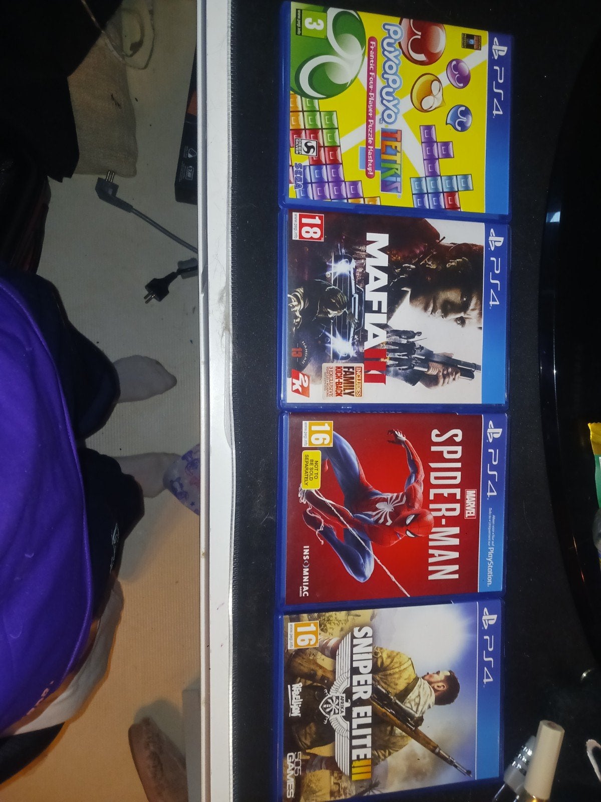 4 PlayStation 4 games in goede staat, Spelcomputers en Games, Ophalen, Zo goed als nieuw, Overige genres, Vanaf 12 jaar