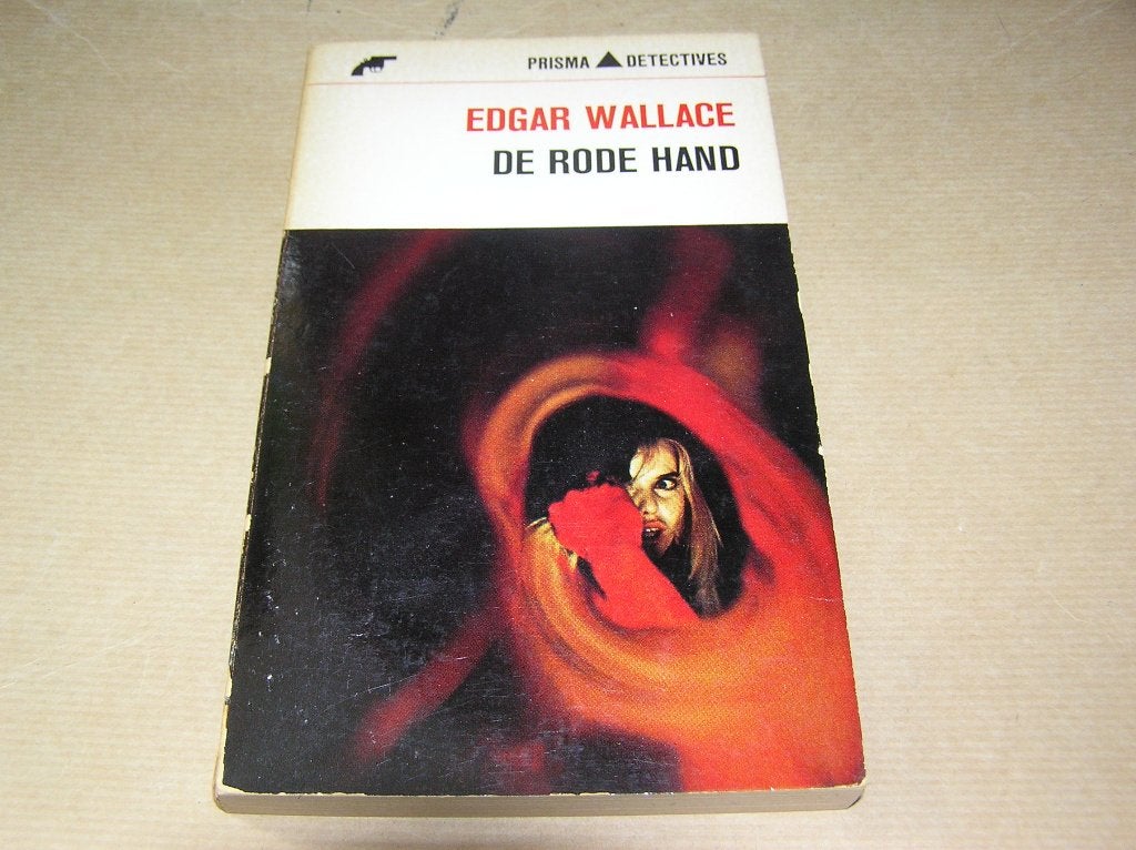  De rode hand(1)- Edgar Wallace, Ophalen of Verzenden, Gelezen, Edgar Wallace