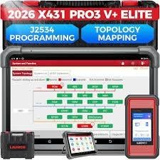 Launch X431 Elite deal 10 inch uitleesapparaat Bluetooth, Ophalen of Verzenden, Nieuw