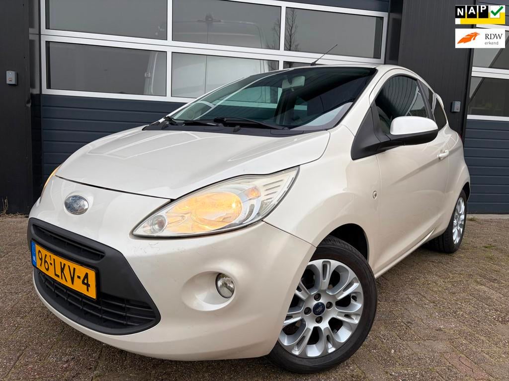 Ford Ka 1.2 Couture Collection model|Airco|Leuke Auto!, Auto's, Voorwielaandrijving, Stof, Gebruikt, 4 cilinders