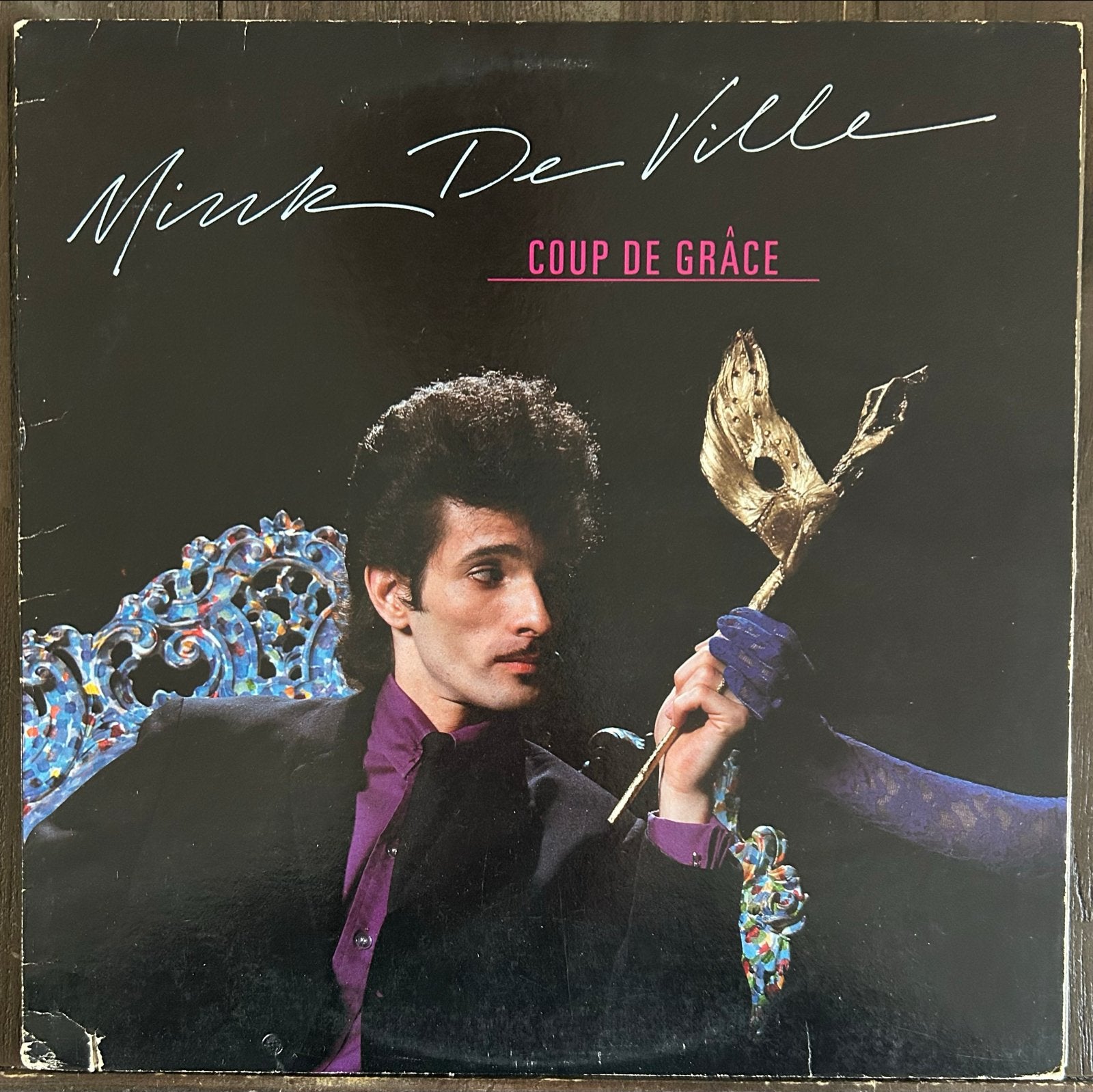 Mink DeVille - Coup de Grâce LP (1981), LP, Gebruikt, Blues Rock, Originele persing