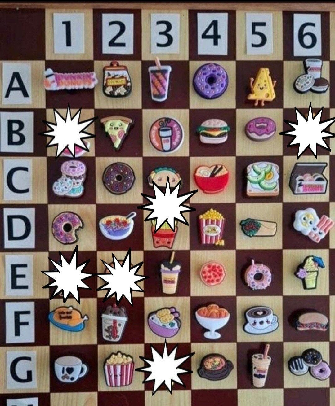 42: Eten, Drinken & Donuts Schoenbedels Charms voor de Crocs, Ophalen of Verzenden