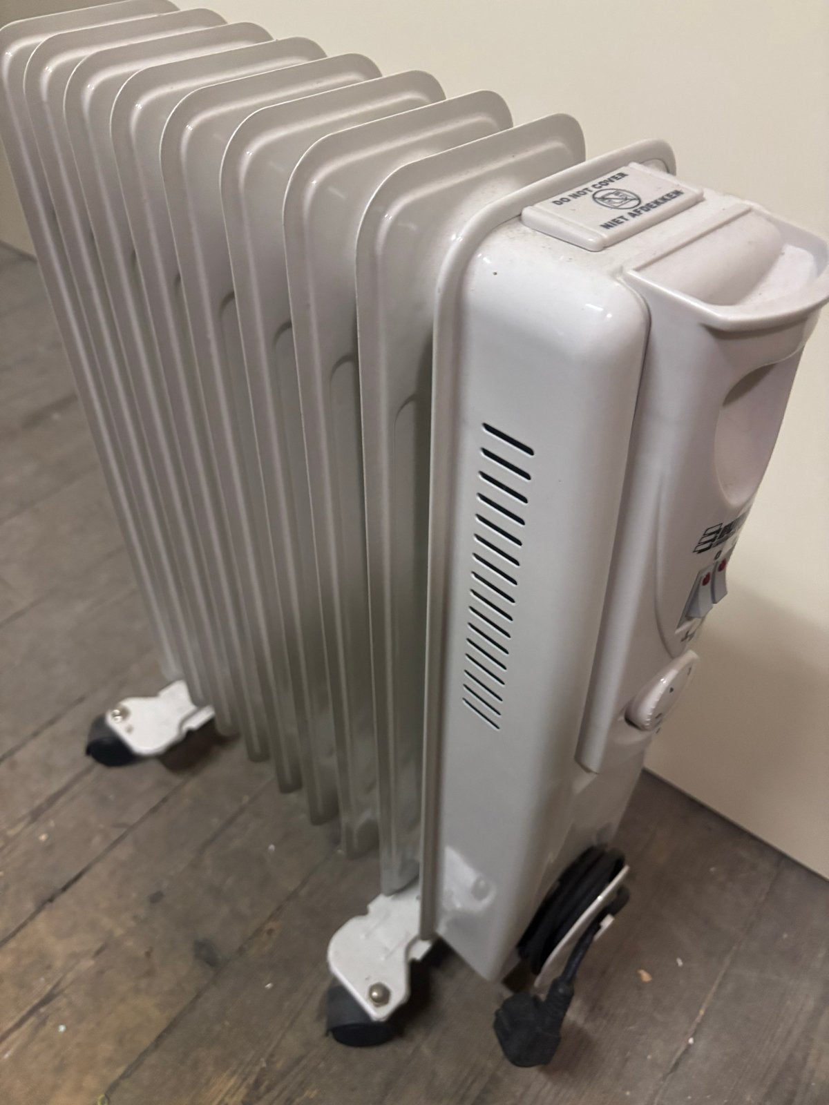 Eurom elektrische oliegevulde radiator, Ophalen, Gebruikt, Radiator, 60 tot 150 cm