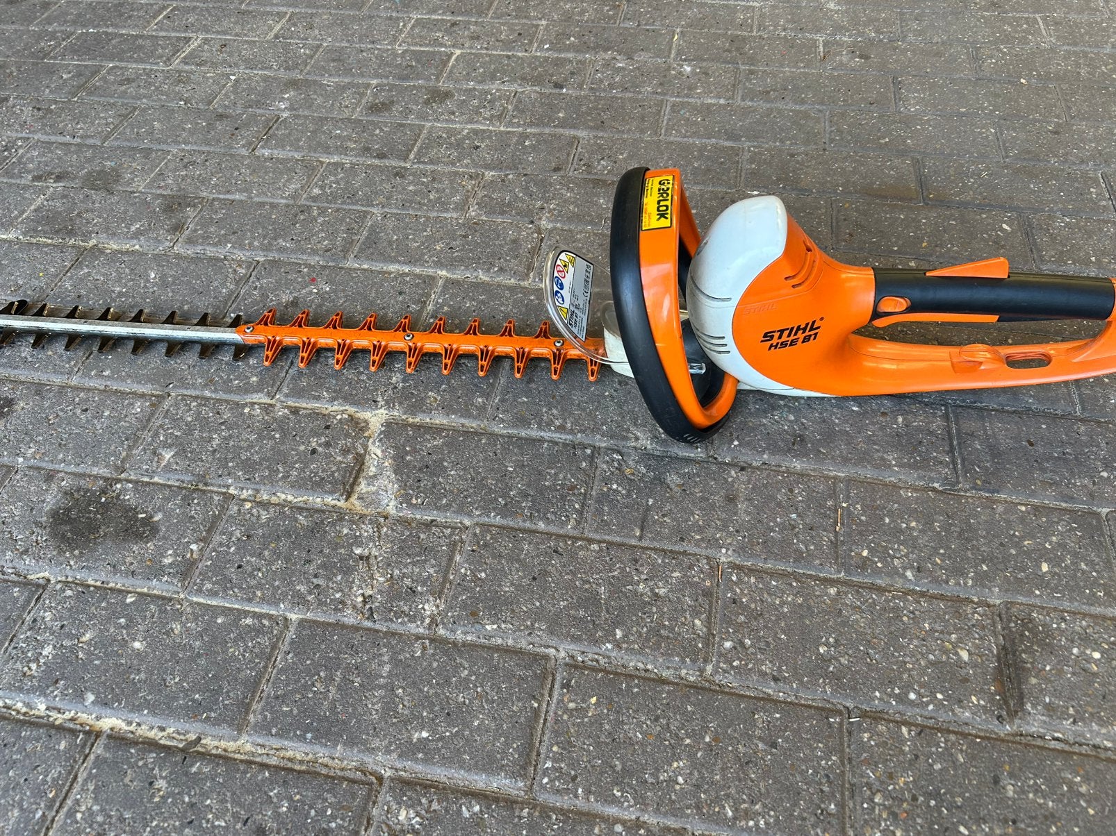 Stihl hse 81 heggenschaar heggeschaar, Ophalen of Verzenden, Zo goed als nieuw, Elektrisch