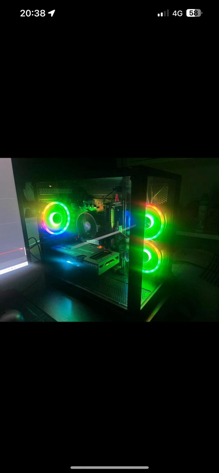 Game pc, Computers en Software, Desktop Pc's, Ophalen of Verzenden, Zo goed als nieuw
