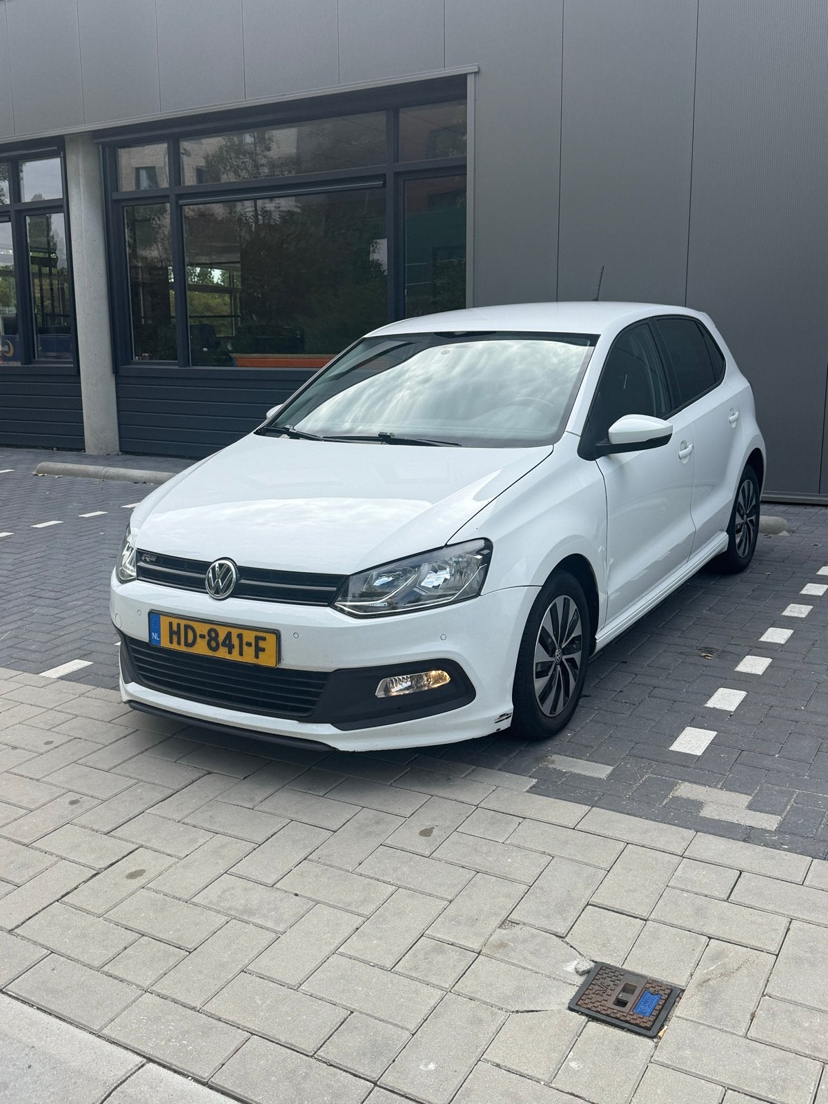 Volkswagen Polo 1.4 TDI 55KW BMT 2015 Wit, Auto's, Voorwielaandrijving, 74 pk, 580 kg, Wit