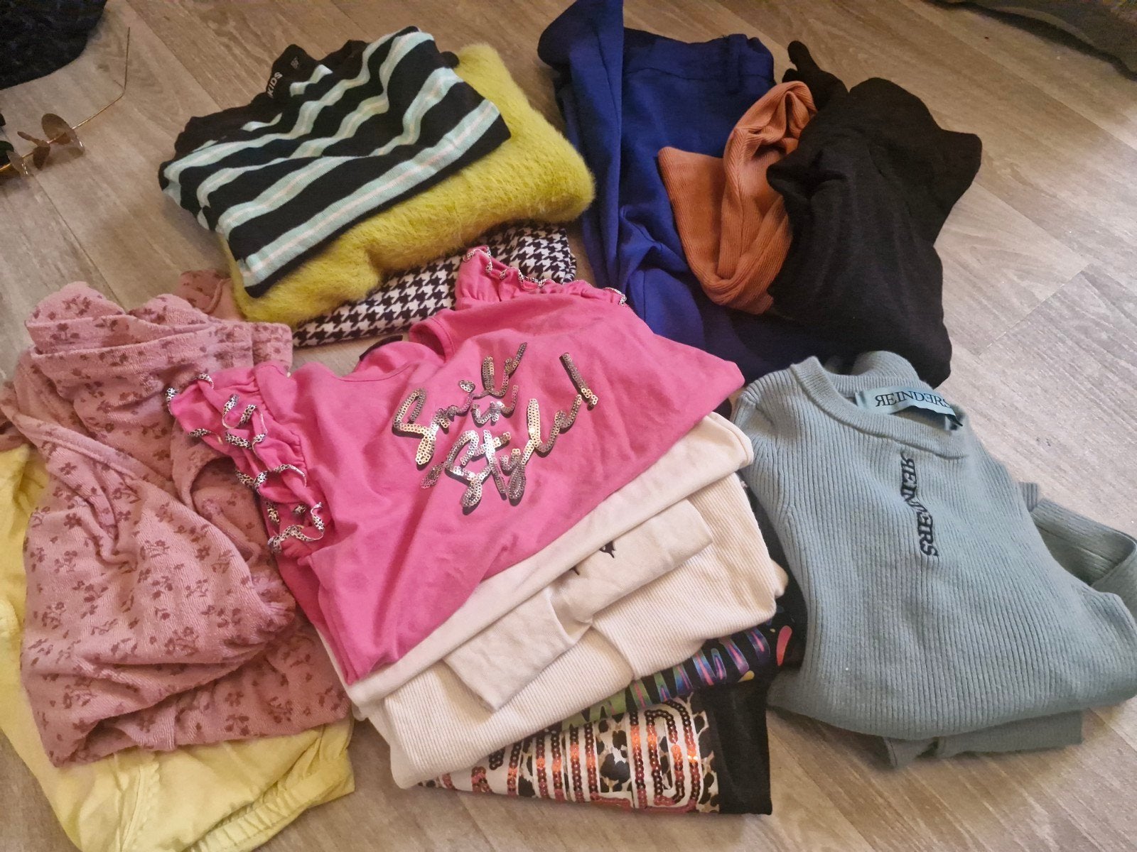 meisjes kleding pakket 122/128, Ophalen of Verzenden, Zo goed als nieuw, Maat 128