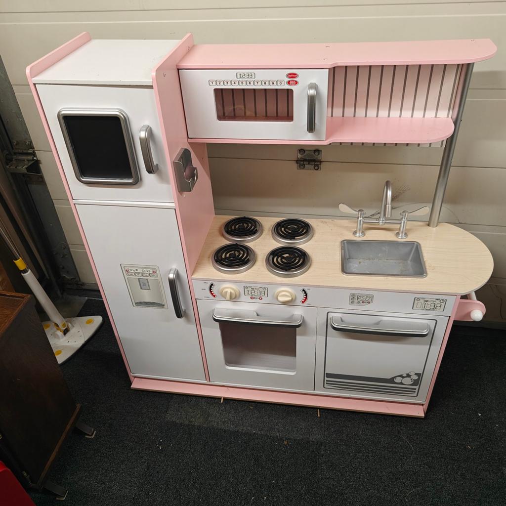 Grote houten speelkeuken met accessoires, Ophalen