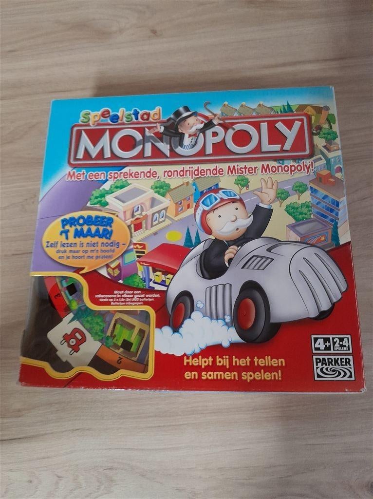 monopoly speelstad - s1807, Hobby en Vrije tijd, Gezelschapsspellen | Bordspellen, Verzenden, Zo goed als nieuw
