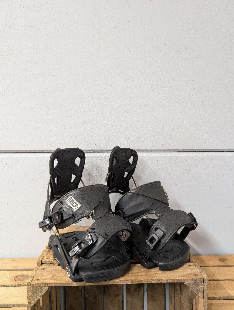 Flow fuse black snowboard binding XL, Ophalen of Verzenden, Gebruikt, Bindingen