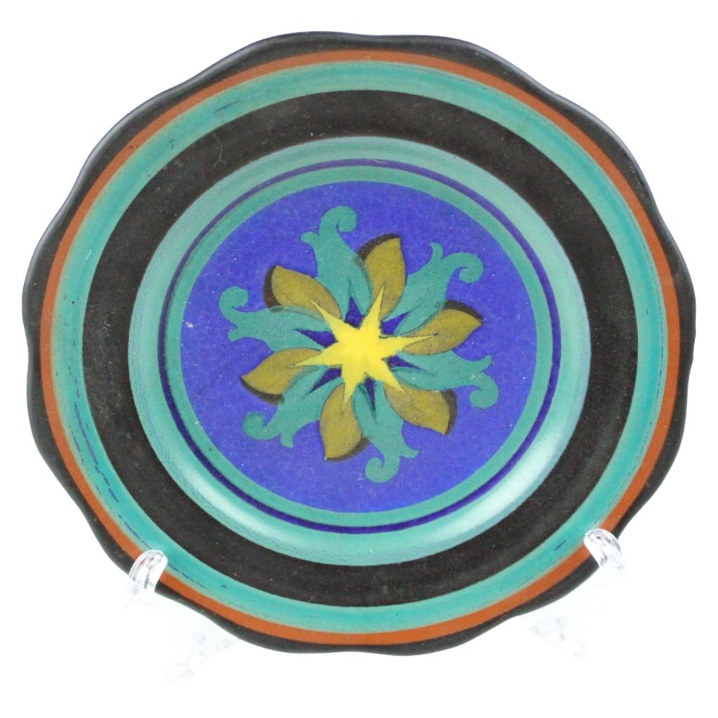 Set van 2 Art Deco Gouda plateel borden – ca. 1920-1940, Antiek en Kunst, Antiek | Wandborden en Tegels, Ophalen of Verzenden
