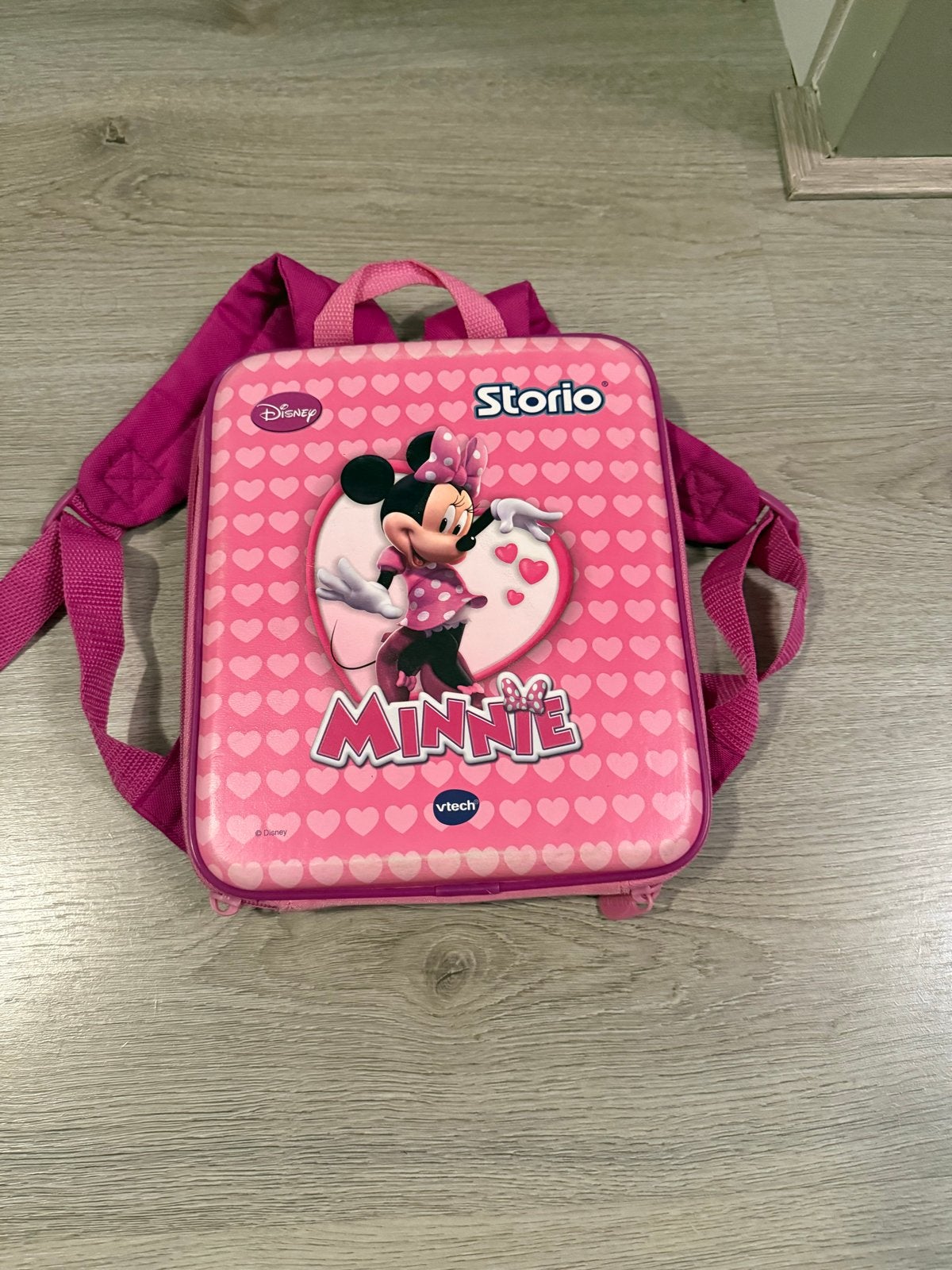 Minnie Mouse Storio Vtech Rugzak - Roze, Ophalen of Verzenden, Gebruikt