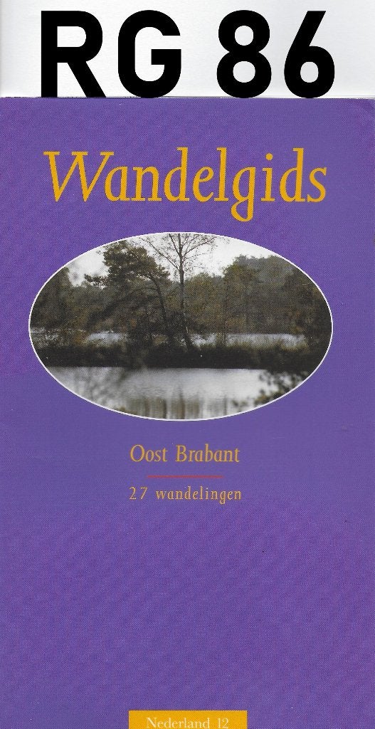 Rg86 wandelgids / wandelkaart / plattegrond Oost Brabant, Boeken, Atlassen en Landkaarten, Ophalen of Verzenden, 1800 tot 2000