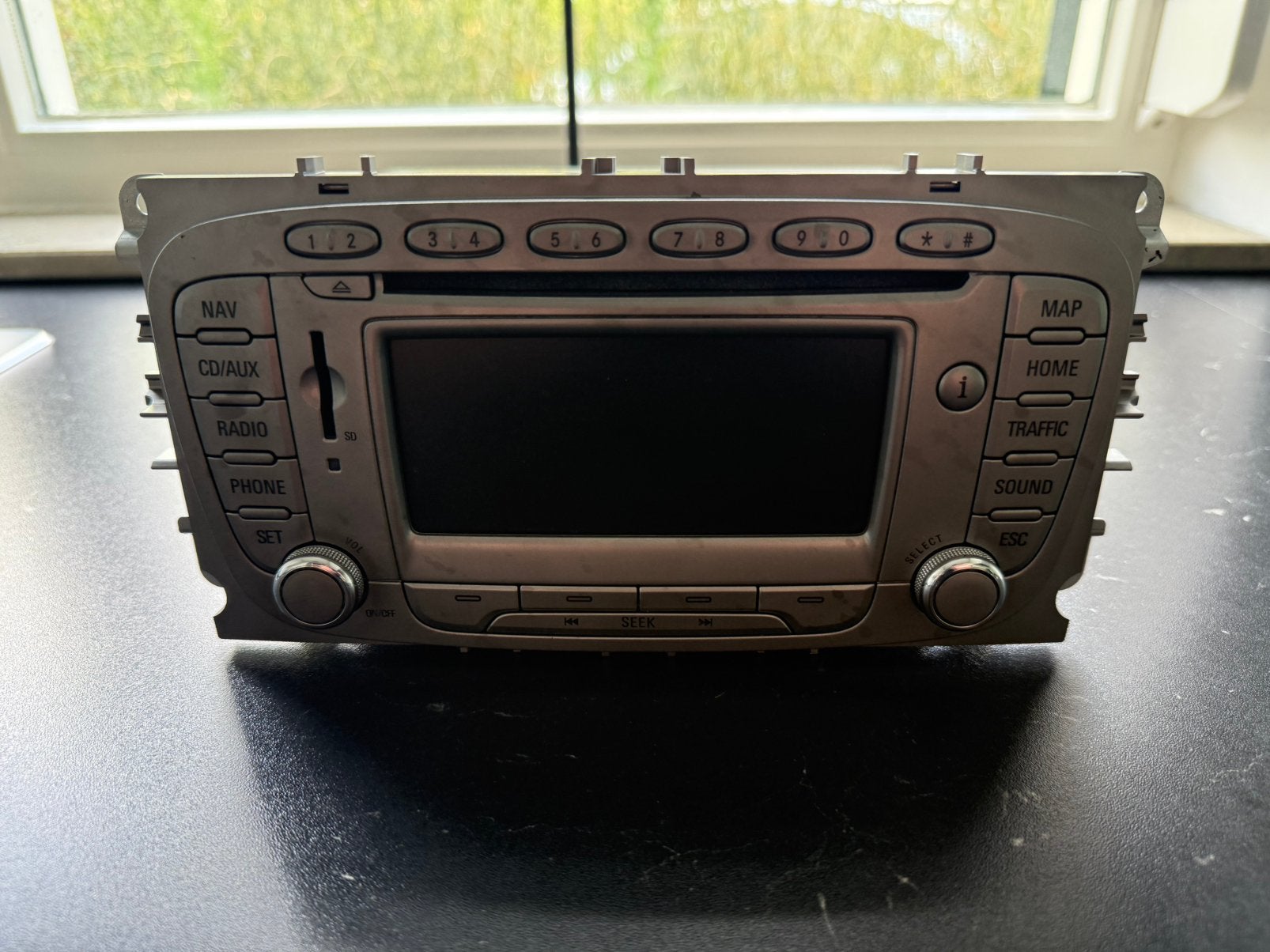 Ford Focus Originele Radio Navigatie CD Speler, Auto diversen, Autoradio's, Ophalen of Verzenden, Gebruikt