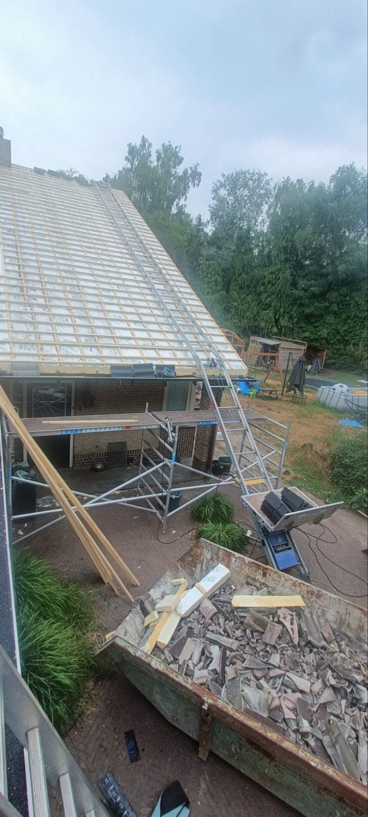 Geda200 lift 18meter met boven bediening, Doe-het-zelf en Verbouw, Bouwliften, Ophalen, Gebruikt