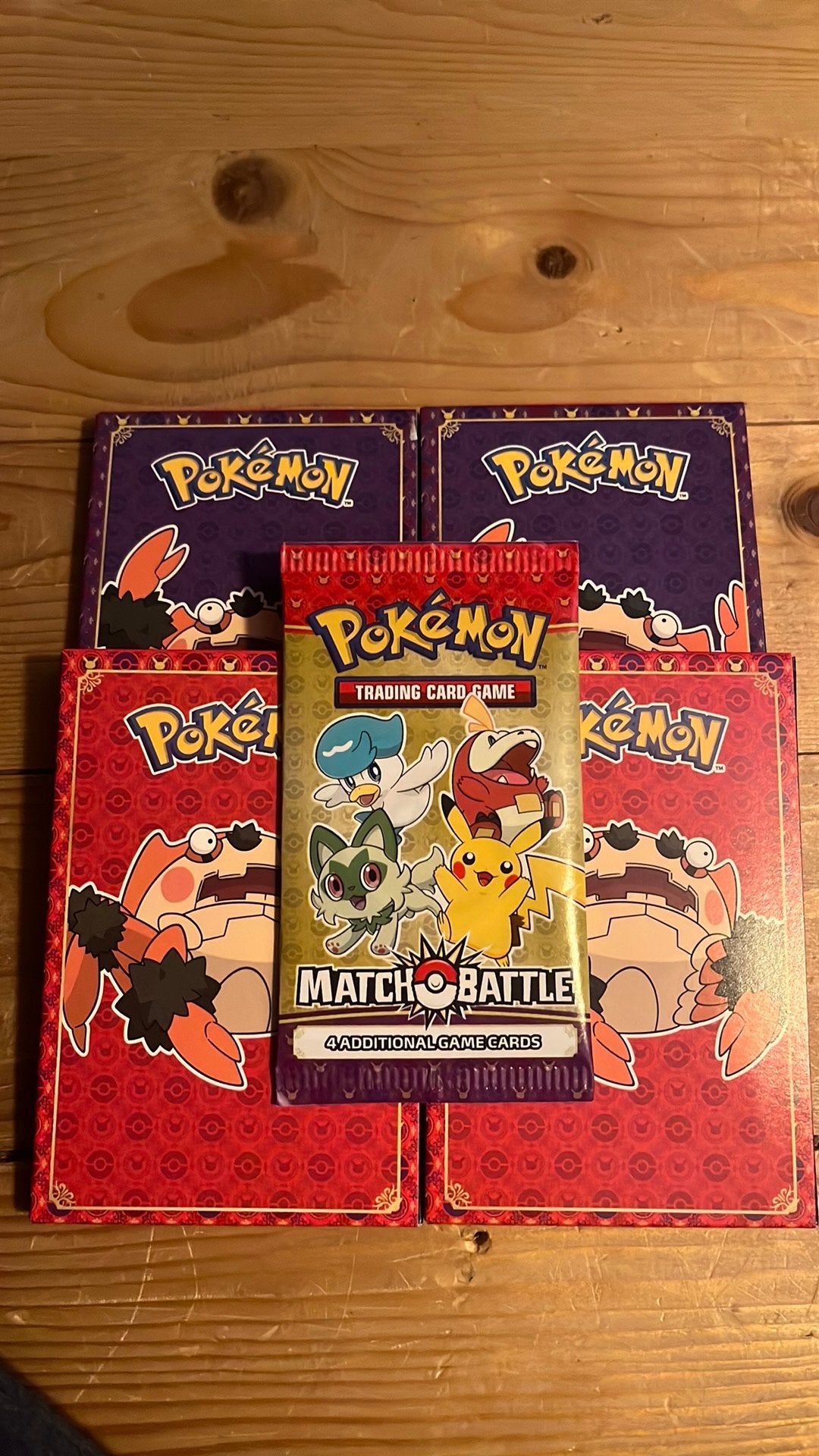 Macdonalds Match battle 2023 boosterpacks (5), Ophalen of Verzenden, Zo goed als nieuw