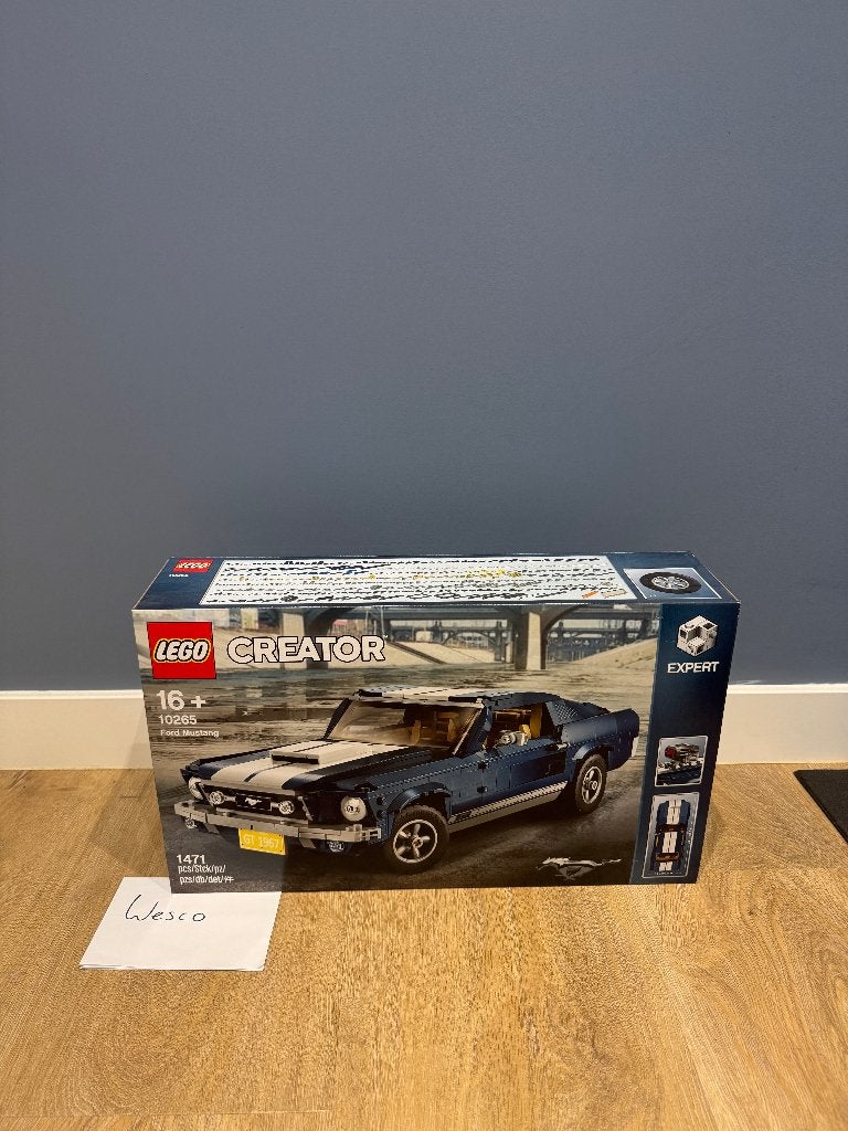 Lego 10265 - Ford Mustang - NIEUW!, Kinderen en Baby's, Speelgoed | Duplo en Lego, Lego, Nieuw, Ophalen of Verzenden, Compleet