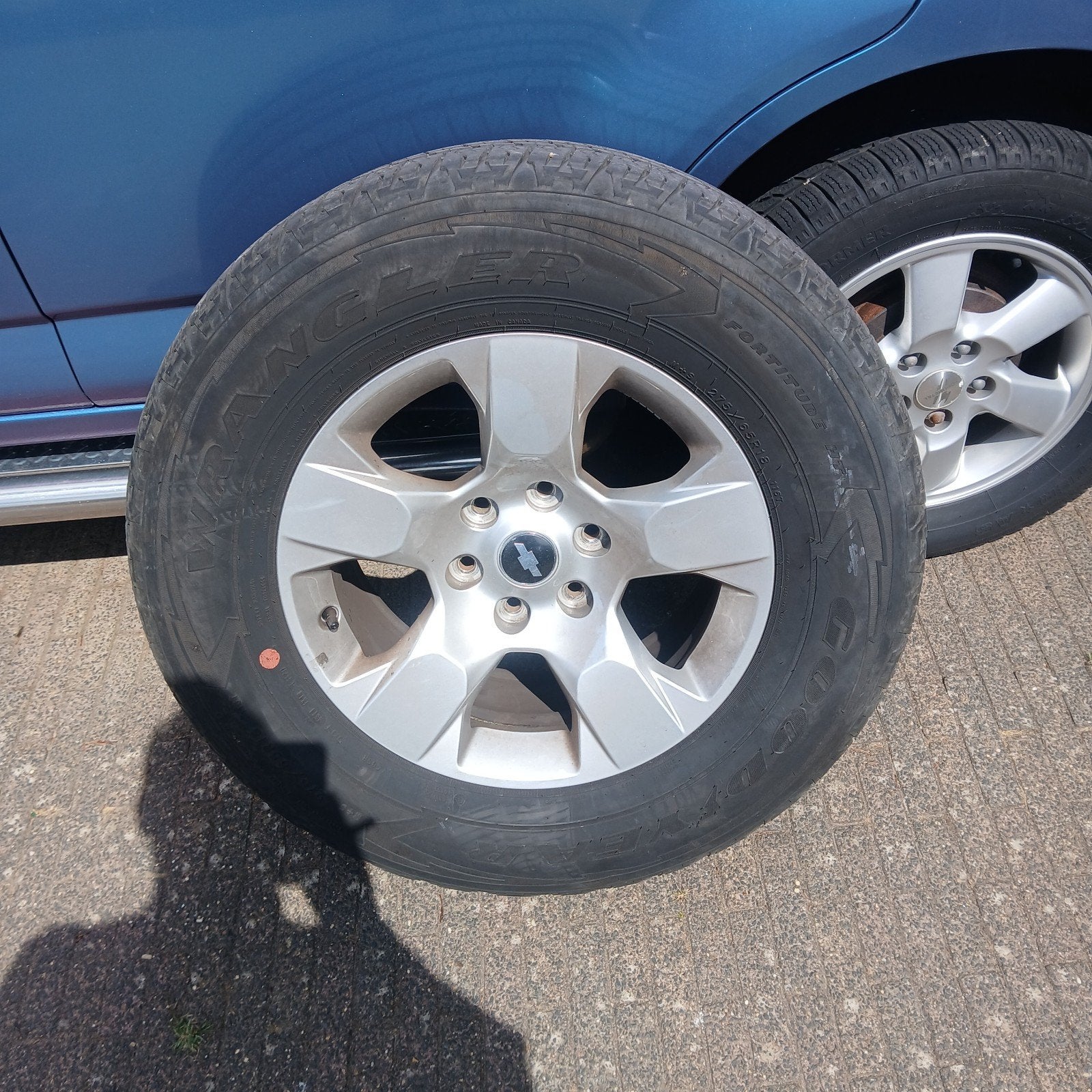 18 inch 6x139.7 Velgen met 275/65 R18 Banden (7mm profiel), 18 inch, Gebruikt, 275 mm, Banden en Velgen