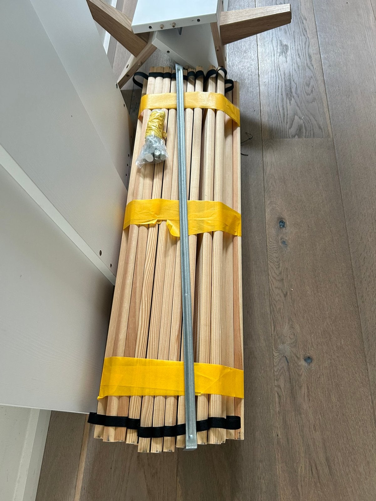 Gebruikt eenpersoonsbed Petite Amelie, Huis en Inrichting, Slaapkamer | Bedden, Ophalen, Gebruikt, 90 cm, Eenpersoons