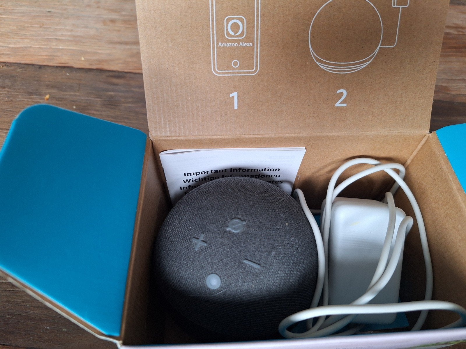 Amazon Echo Dot (4e generatie) - Alexa Smart Speaker, Ophalen, Zo goed als nieuw, Overige merken, Draagbaar