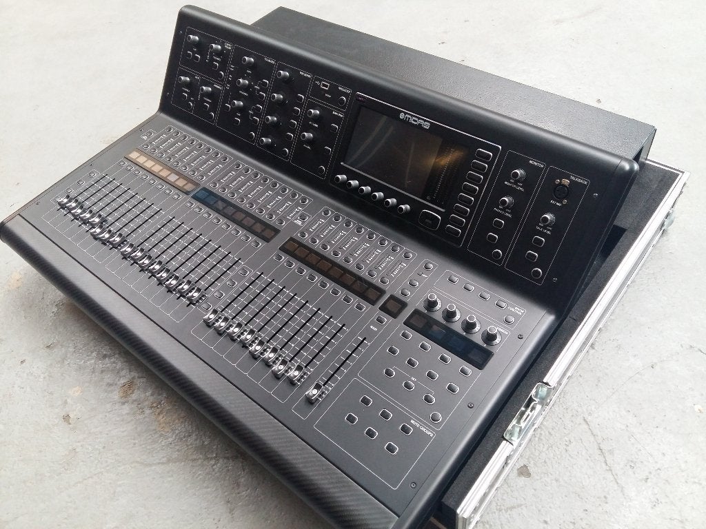 Midas M32 (Complete set), Muziek en Instrumenten, Mengpanelen, Ophalen, Zo goed als nieuw, 20 kanalen of meer, Microfooningang