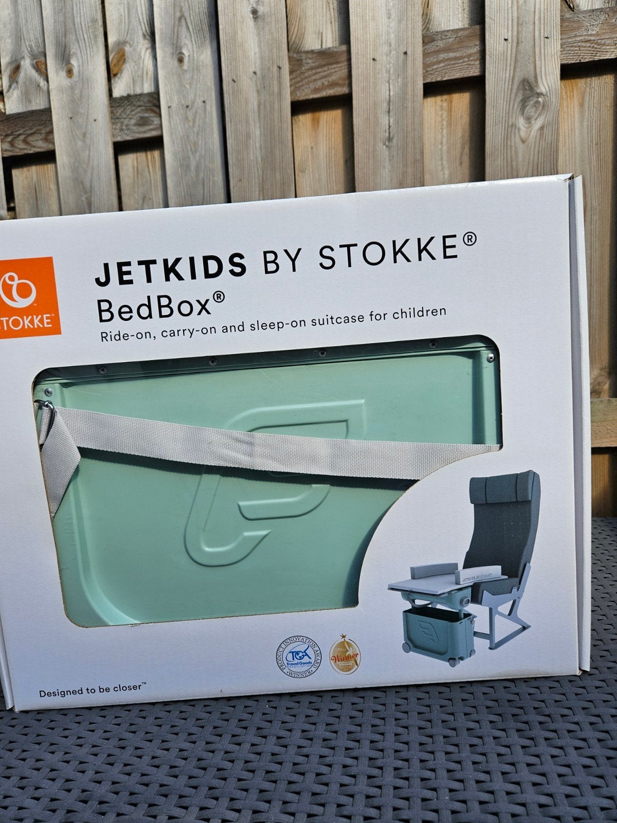 Stokke JetKids Bedbox Mint, Ophalen of Verzenden, Nieuw