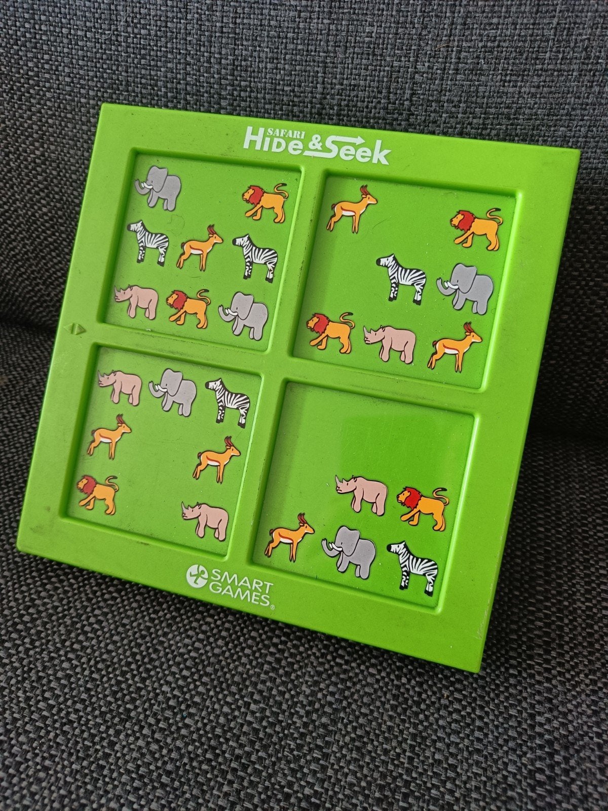 SmartGames Safari Hide & Seek IQ Puzzelspel, Ophalen of Verzenden, Zo goed als nieuw, Rubik's of 3D-puzzel