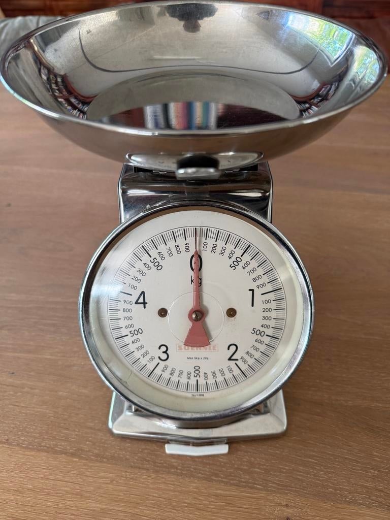 Soehnle Keukenweegschaal Analoog - Max 5kg, Minder dan 10 kg, Keukenweegschaal, Ophalen of Verzenden, Zo goed als nieuw