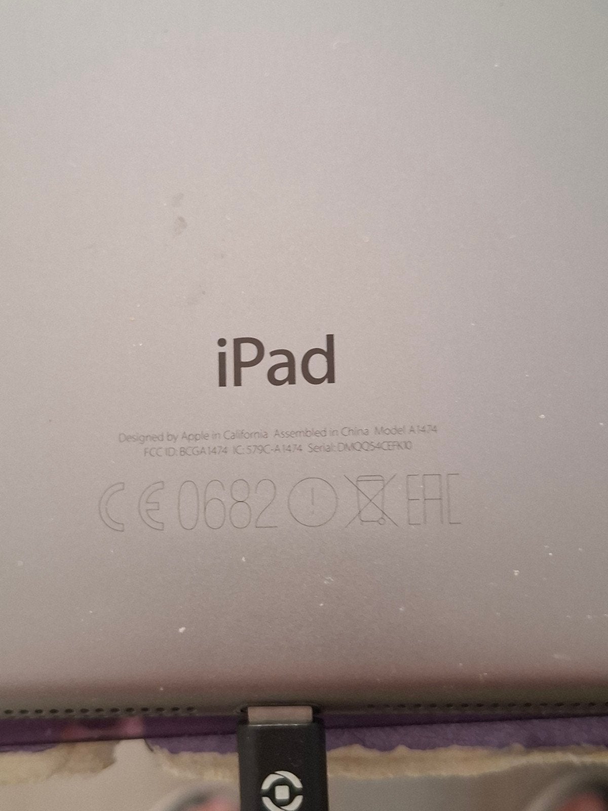 Apple iPad Air 1, 2013 - A1474 - gebruikt, Computers en Software, Apple iPads, 10 inch, Gebruikt, Apple iPad, Ophalen of Verzenden