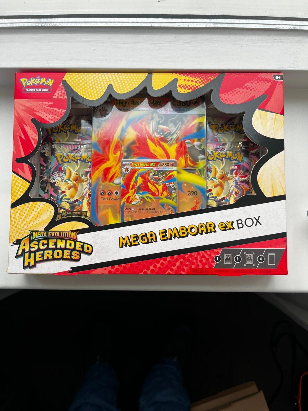 Pokémon ascended heroes-mega emboar box, Ophalen, Nieuw, Boosterbox