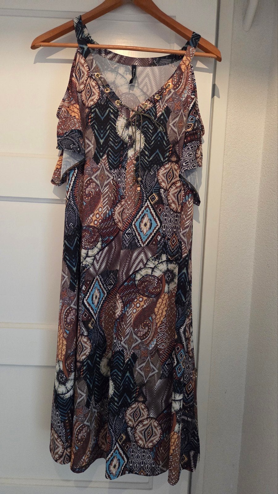 Zomerjurk met etnische print van Paprika maat 46/48, Kleding | Dames, Meerkleurig, Maat 46/48 (XL) of groter, Ophalen of Verzenden