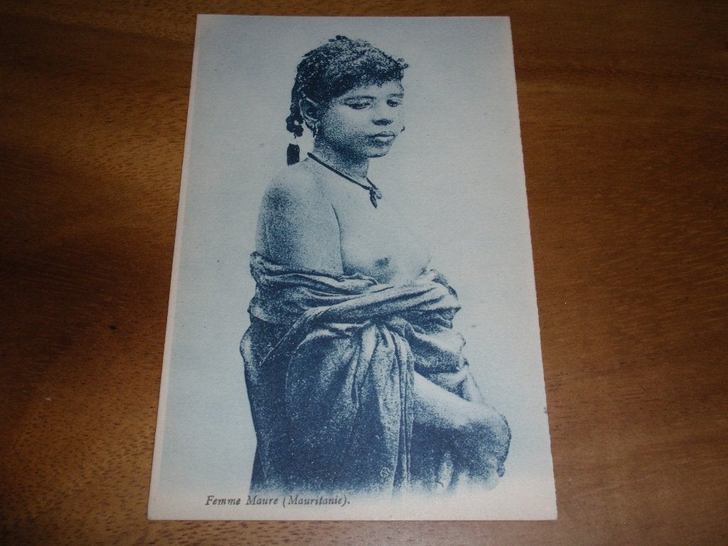 Femme Maure Moorse Vrouw Afrika Arabie Etnografie Naakt, Verzenden, Voor 1920, Ongelopen, Cultuur en Media