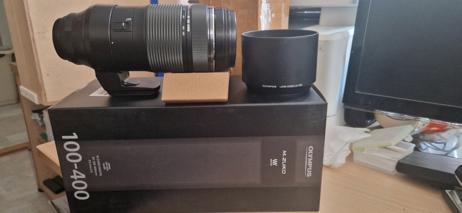 Olympus M.Zuiko Digital ED 100-400mm f/5.0-6.3 IS Lens, Audio, Tv en Foto, Fotografie | Lenzen en Objectieven, Ophalen, Beeldstabilisatie