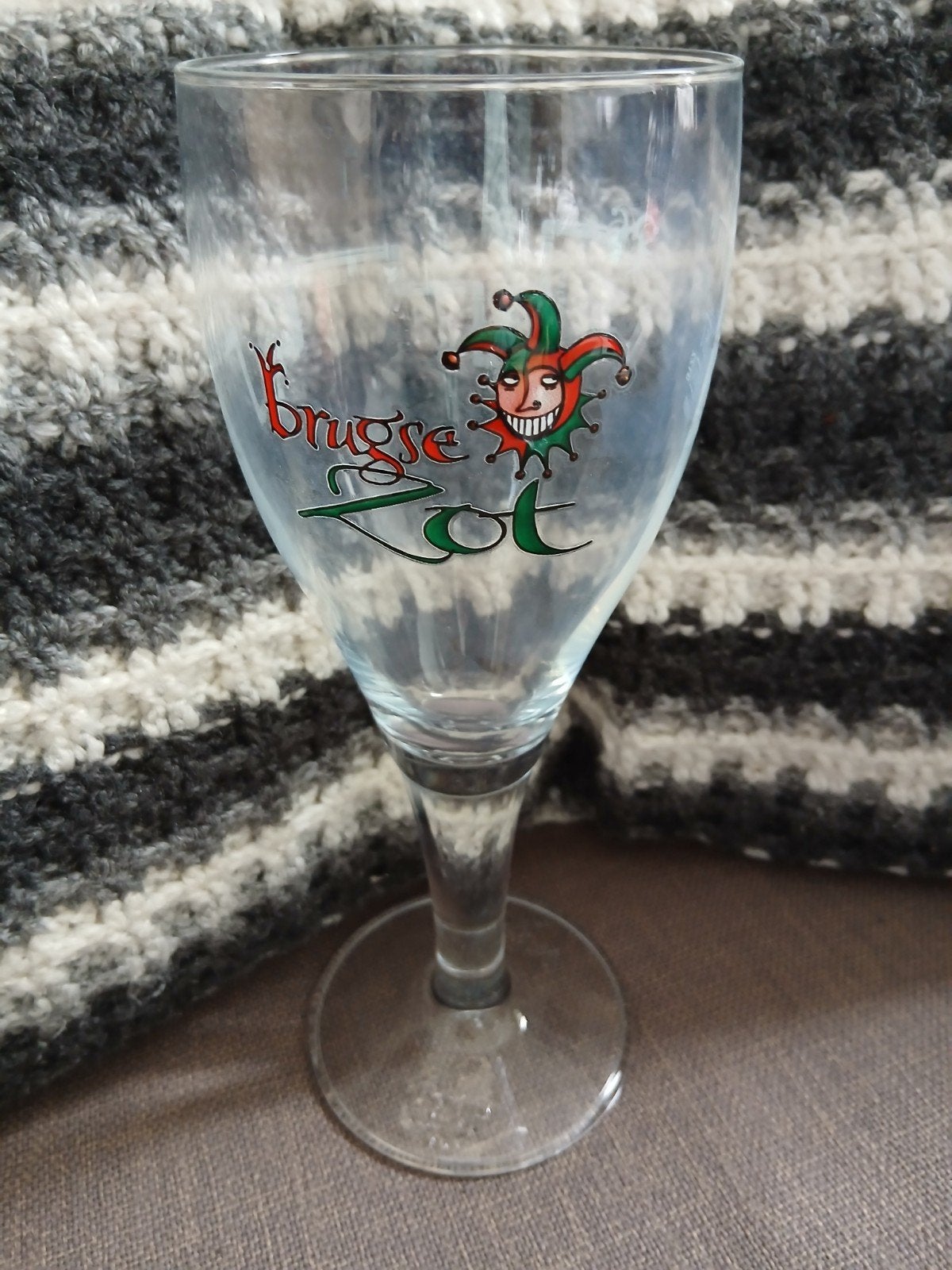 Brugse Zot bierglas - Zo goed als nieuw, Verzamelen, Ophalen, Zo goed als nieuw, Glas of Glazen, Overige merken
