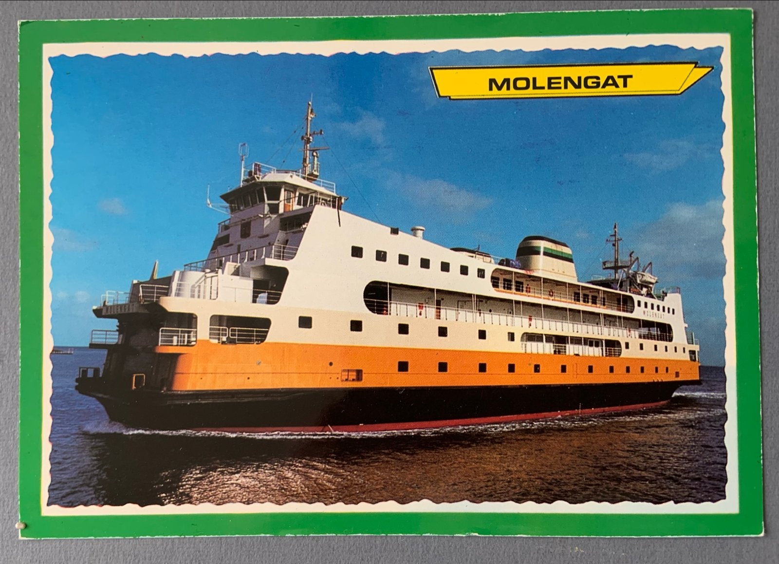 MS Molengat - Texel, Verzenden, 1980 tot heden, Ongelopen, Noord-Holland