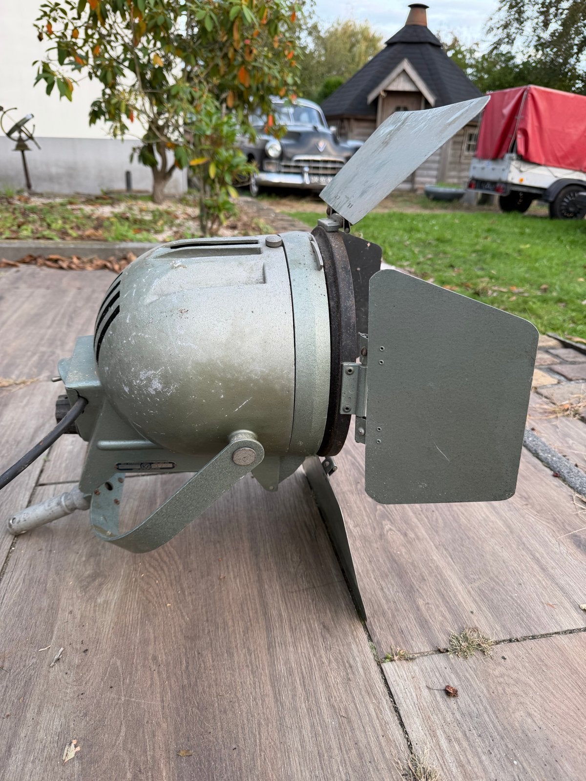 Vintage Mole Richardson Type 2050 Studio Spotlamp, Antiek en Kunst, Ophalen