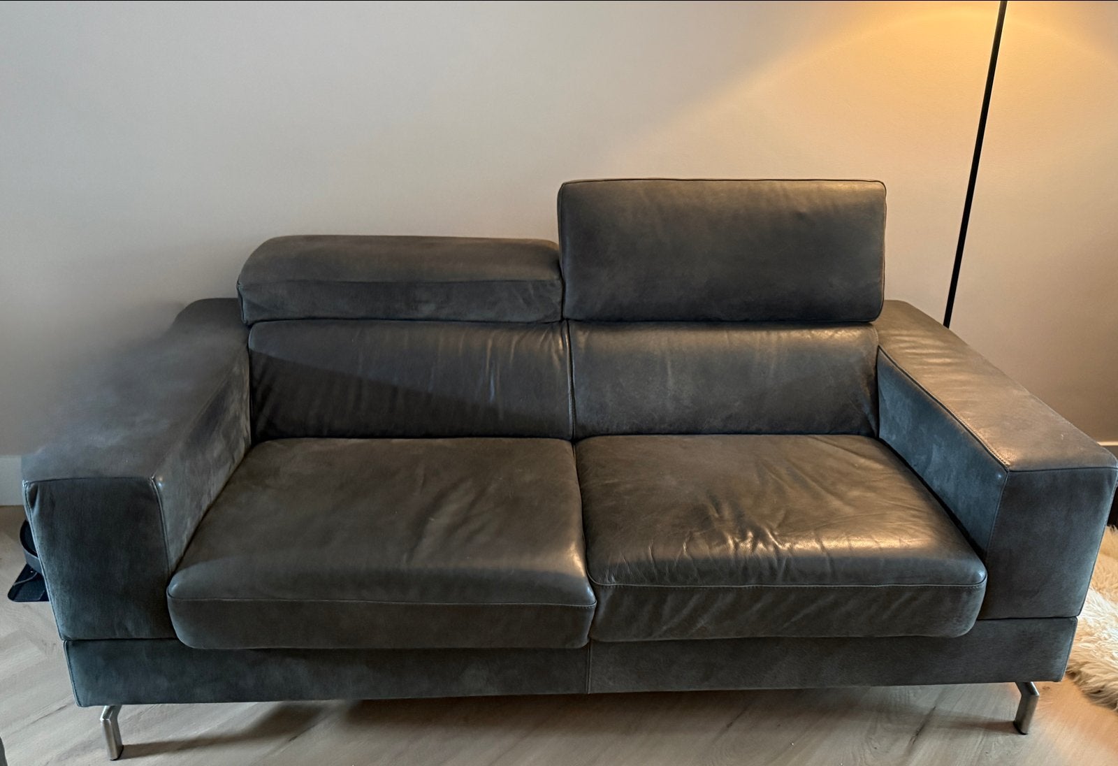 Tweezitsbank, Huis en Inrichting, Banken | Bankstellen, Ophalen, Gebruikt, 150 tot 200 cm, Tweepersoons