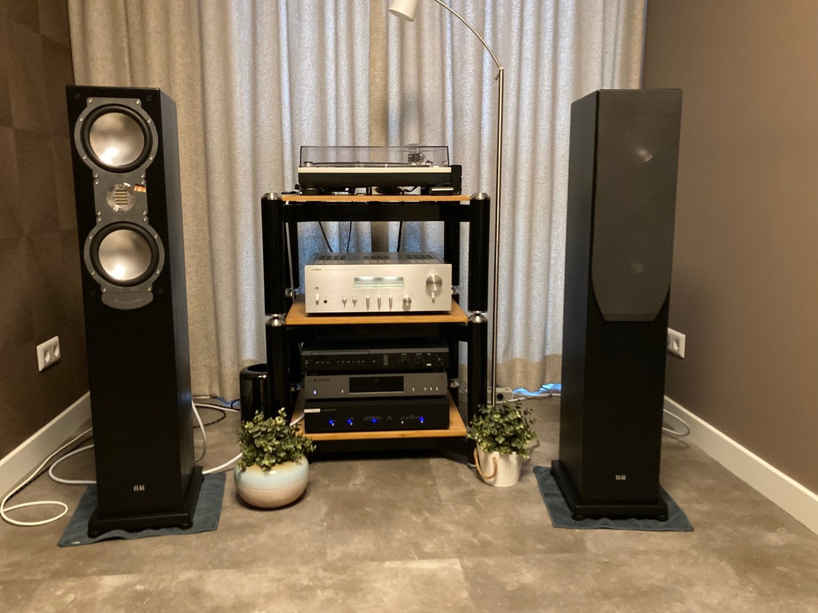 ELAC FS 208 Anniversary Edition Vloerstaande Luidspreker, Vloerstaande luidspreker, Gebruikt, Basreflex, Ophalen