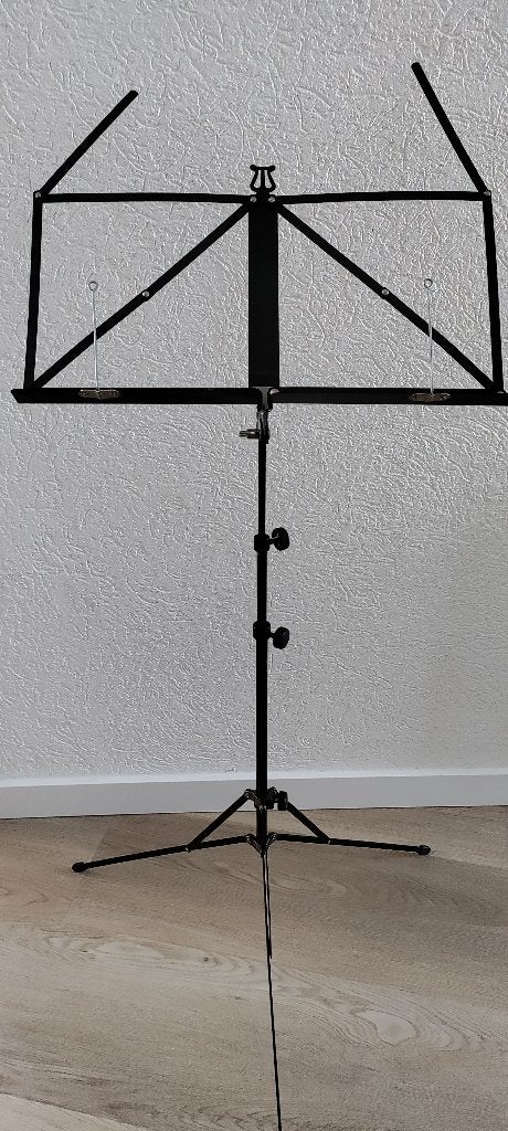 muziek standaard, Muziek en Instrumenten, Standaards, Ophalen, Zo goed als nieuw, Muziekstandaard