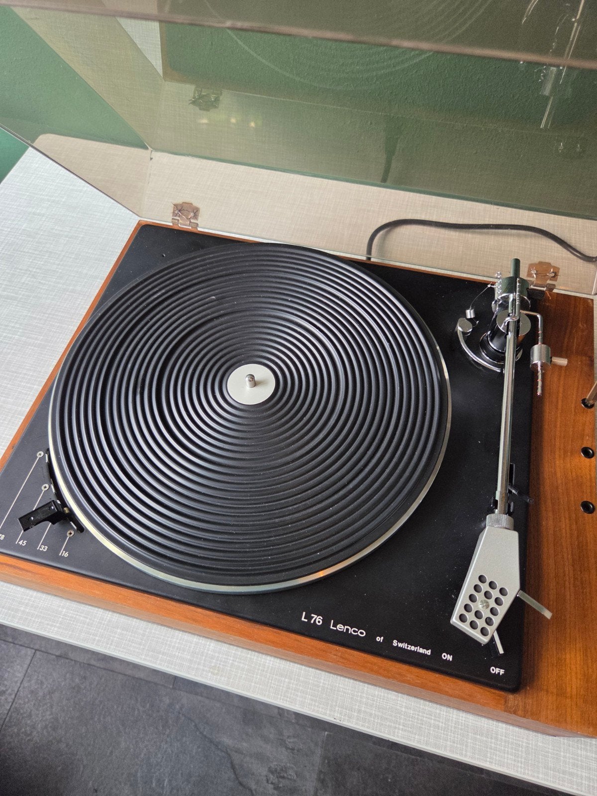 Lenco L76 Platenspeler - Vintage Hifi, Ophalen of Verzenden, Gebruikt, Overige merken