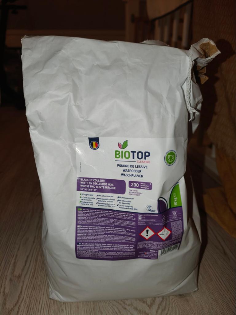 3kg BioTop waspoeder voor wasbare luiers (en meer), Ophalen of Verzenden, Schoonmaakmiddel
