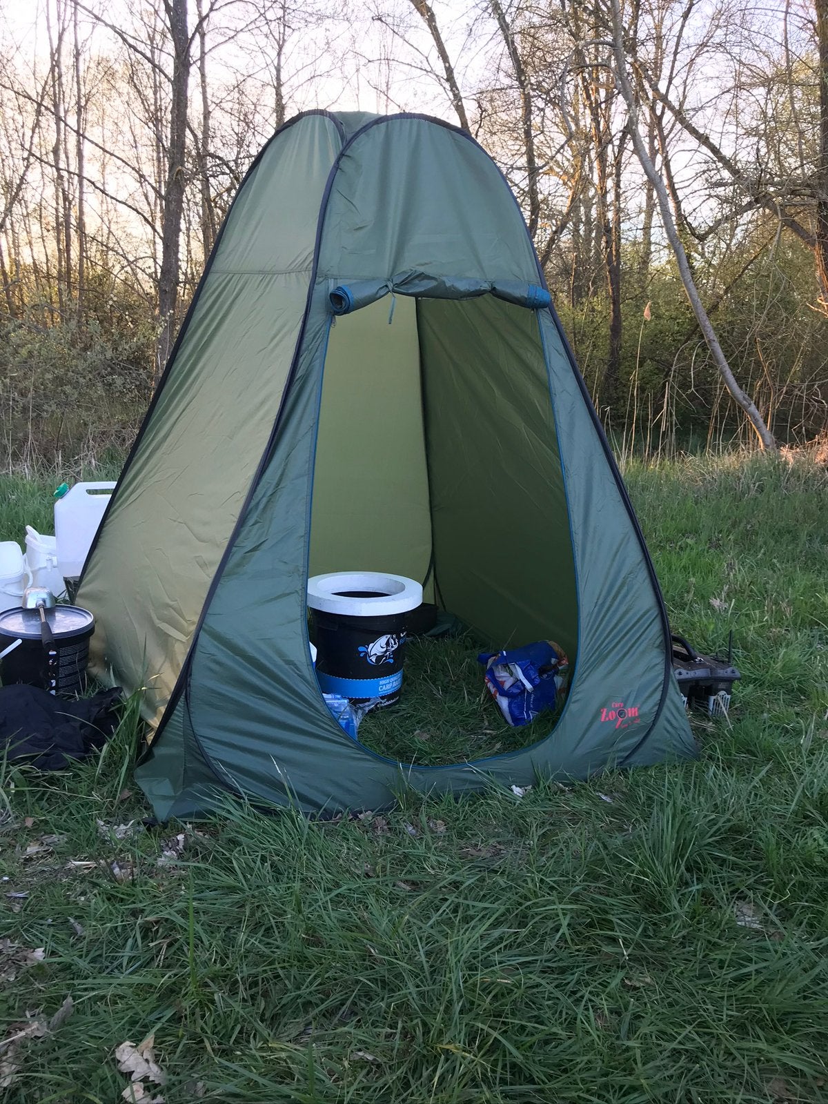 WC tent met privacy ideaal voor de Karpervisser, Ophalen, Nieuw, Overige typen