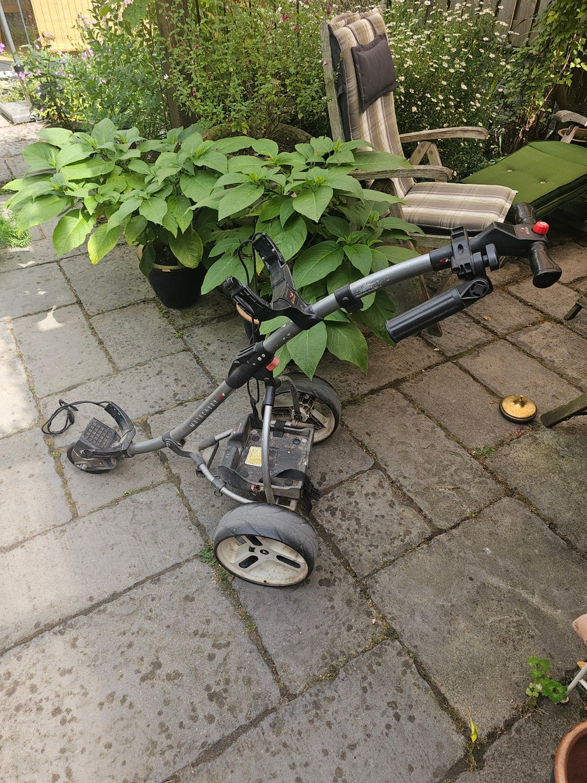 elektrische golfcaddy, Ophalen, Gebruikt, Golfkar