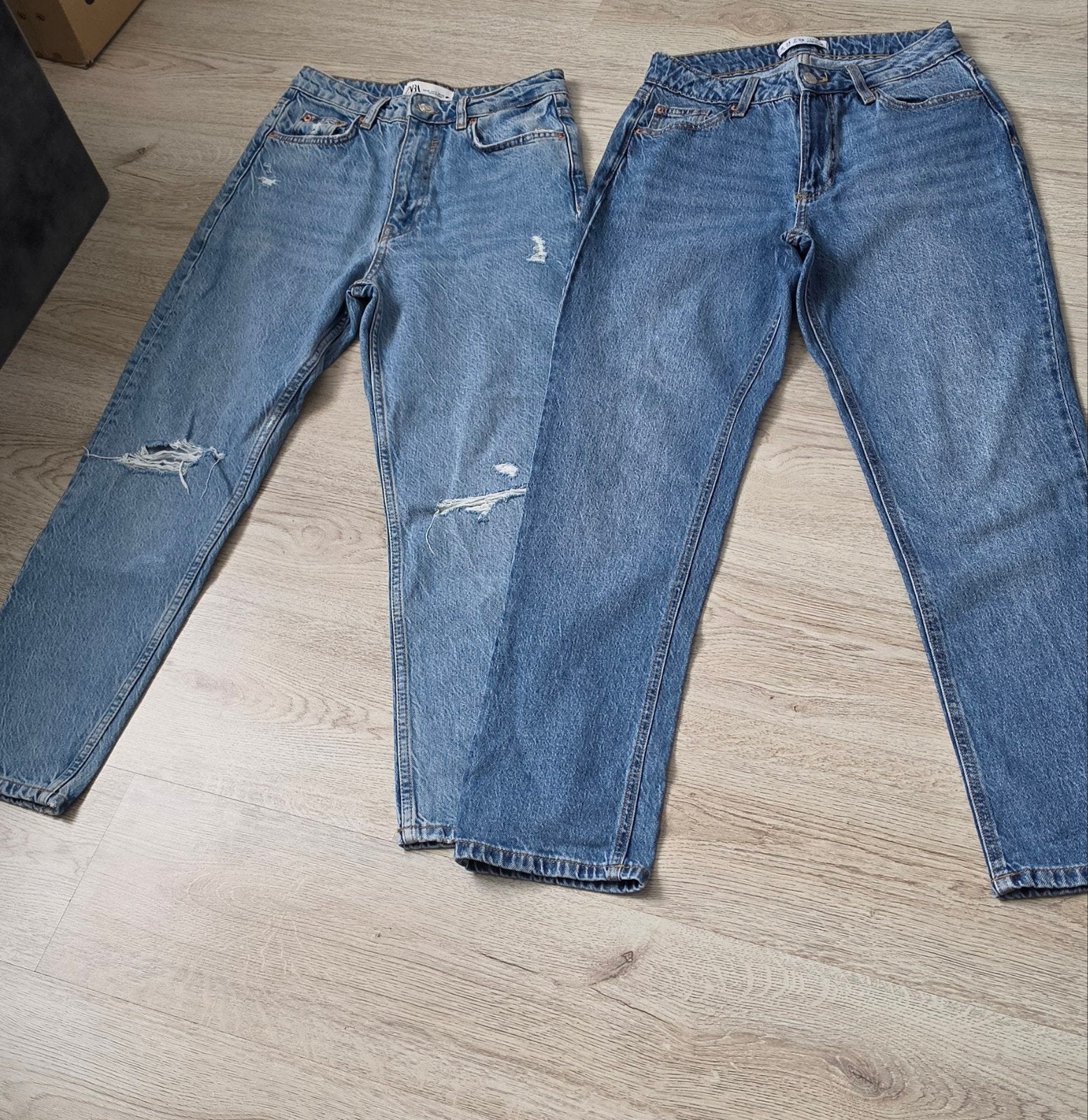 Spijkerbroeken maat XS, Blauw, Ophalen of Verzenden, Zo goed als nieuw, Maat 34 (XS) of kleiner